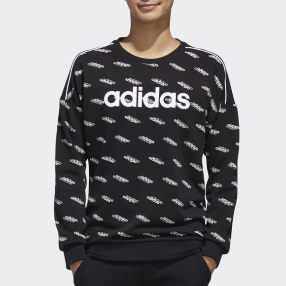 adidas logo crewneck sweater